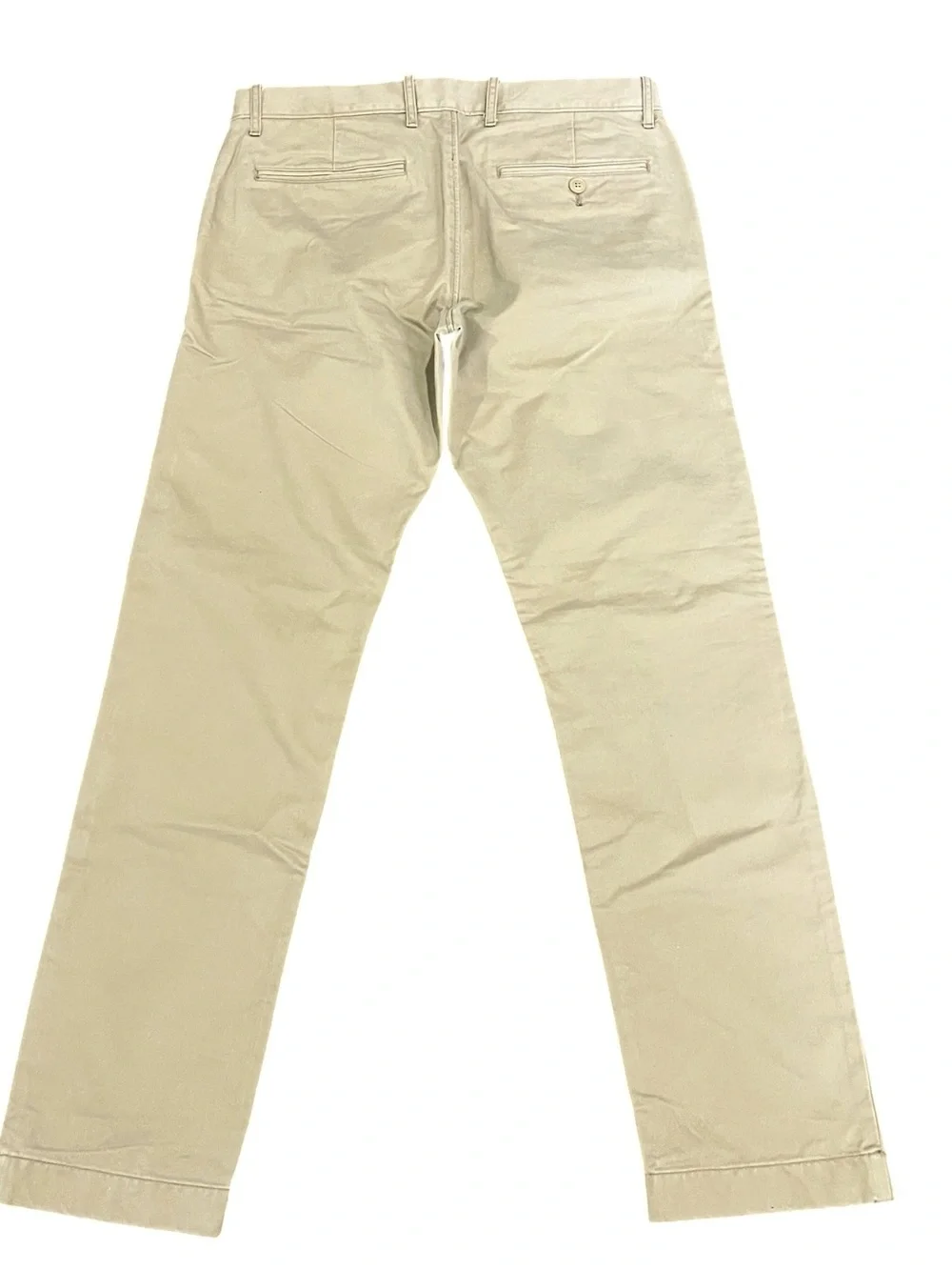 J.Crew 484 Slim Chino Pants Men’s 30x30 Khaki Tan Cotton Flat Front 30x29